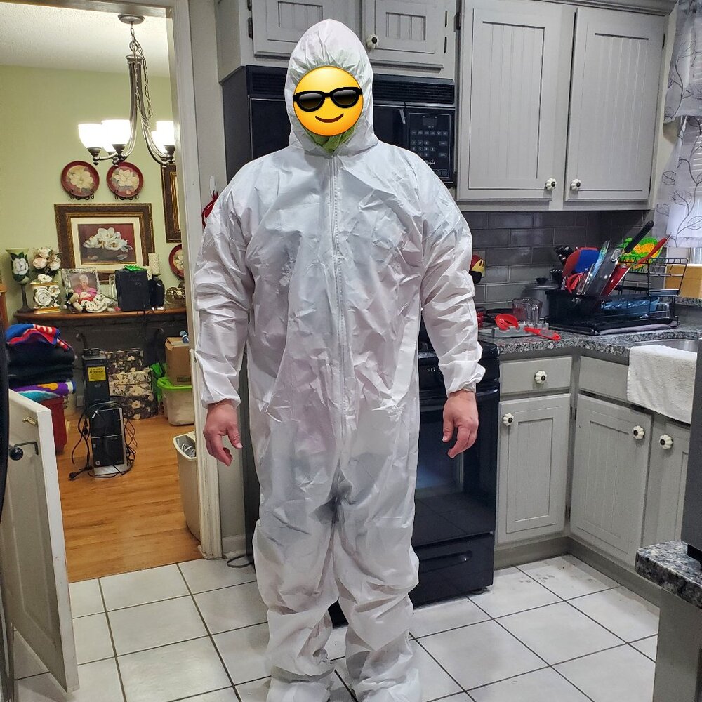 10 Disposable Coveralls, 3xl